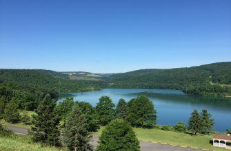 Jennings Randolph Lake on the WV-MD border