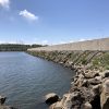 The dam at Mount Storm Lake, West Virginia
