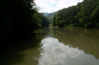 Berwind Lake in McDowell County, West Virginia