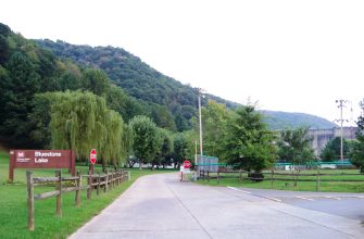 Bluestone Lake on the New River, West Virginia