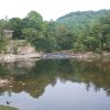 Burnsville Lake and the Falls Mill, West Virginia