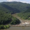 Hawks Nest Lake and dam in the New River Gorge, West Virginia