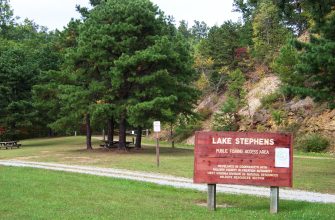 Lake Stephens near Beckley, West Virginia