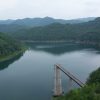 R.D. Bailey Lake in its Guyandotte River gorge, West Virginia