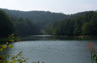 Stonecoal Lake in central West Virginia