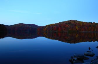 Summit Lake in the Monongahela National Forest, West Virginia