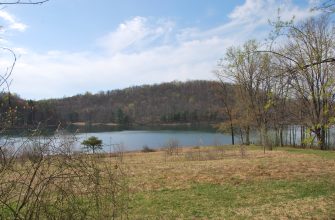 Teter Creek Lake in Barbour County, West Virginia