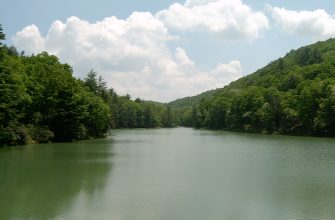 Watoga Lake in Watoga State Park, West Virginia