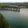 Summersville Lake near Charleston, West Virginia